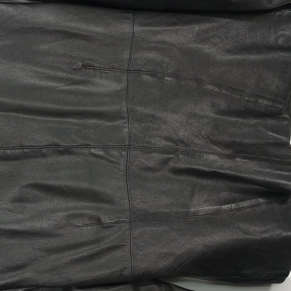 Frenchi Lamb Skin Leather Jacket Blazer Size Large - Picture 10 of 10